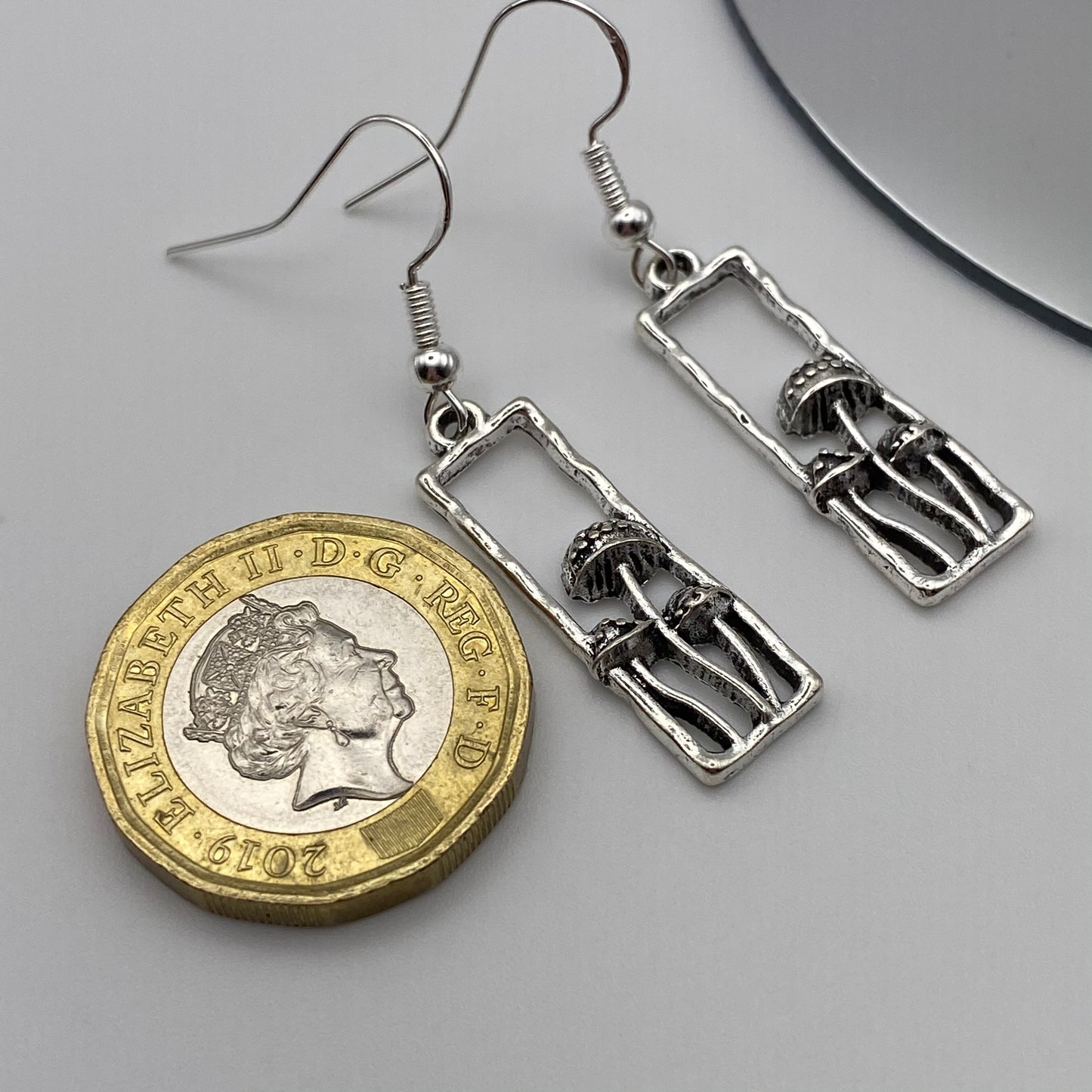 Triple Mushroom Nook Earrings