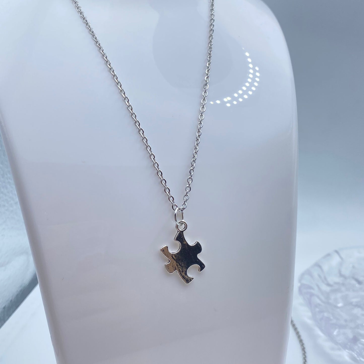 Jigsaw Piece Necklace