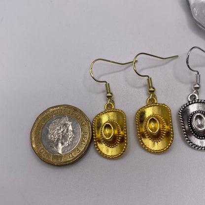 Cowboy Hat Earrings