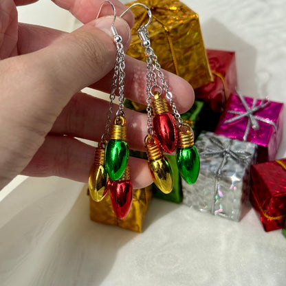 Christmas Lights Earrings