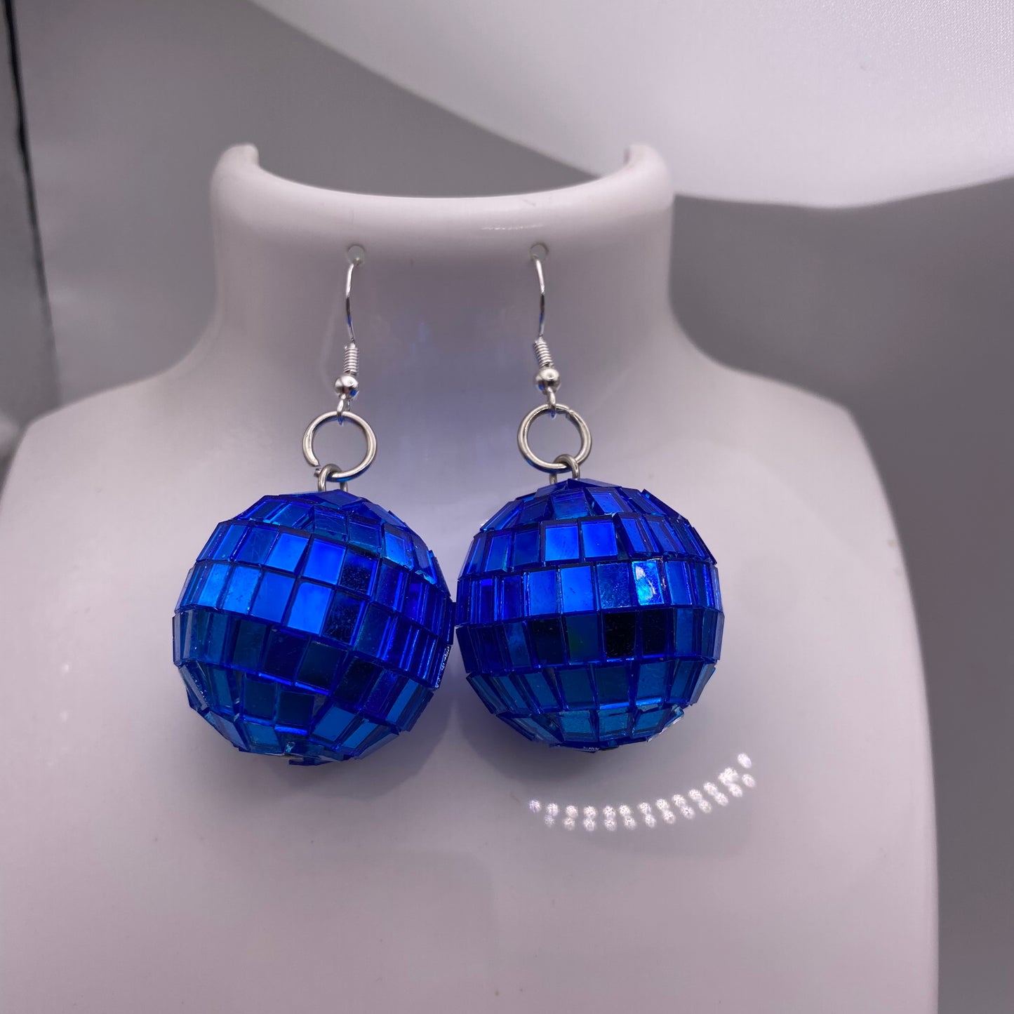 Colourful Disco Ball Earrings