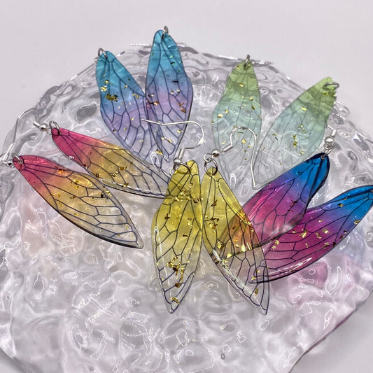 Big Fairy Wing Earrings