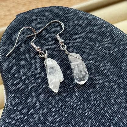 Clear Crystal Earrings