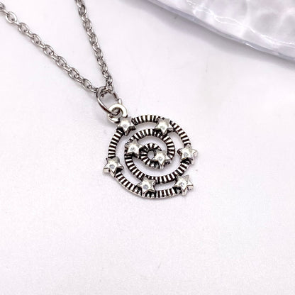 Constellation Star Swirl Necklace