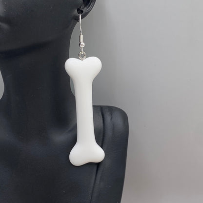 White Bone Earrings