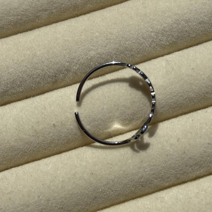 Star Sign Slogan Ring