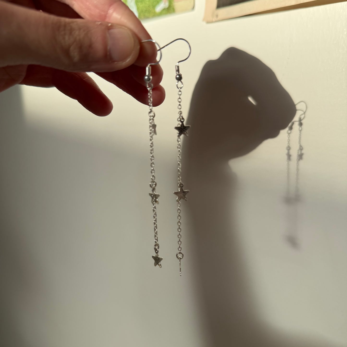 Dangly Star Earrings