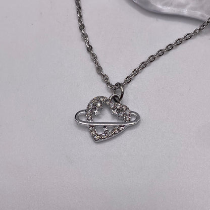 Sparkly Planet Necklace