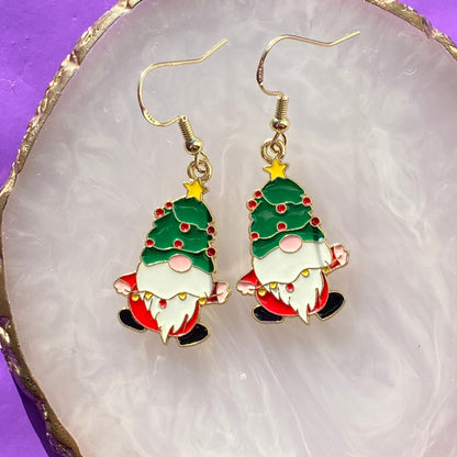 Christmas Gonk Earrings