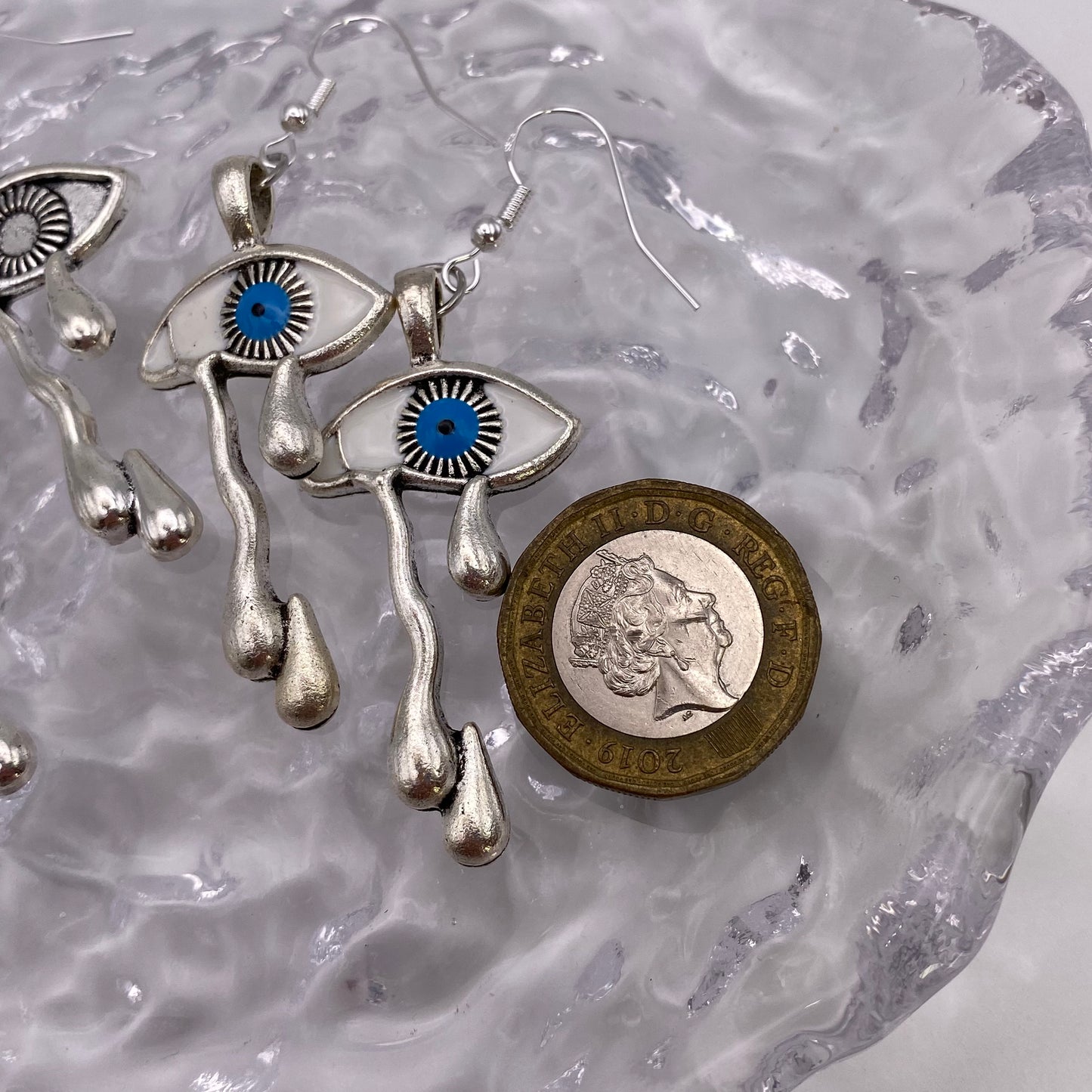 Crying Teary Eye Earrings