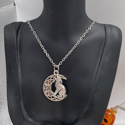 Wolf Moon Necklace