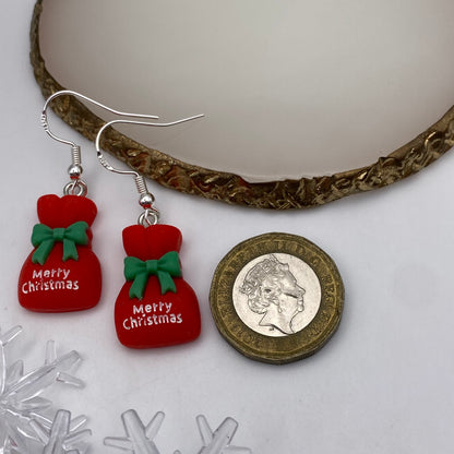 Santa Sack Earrings