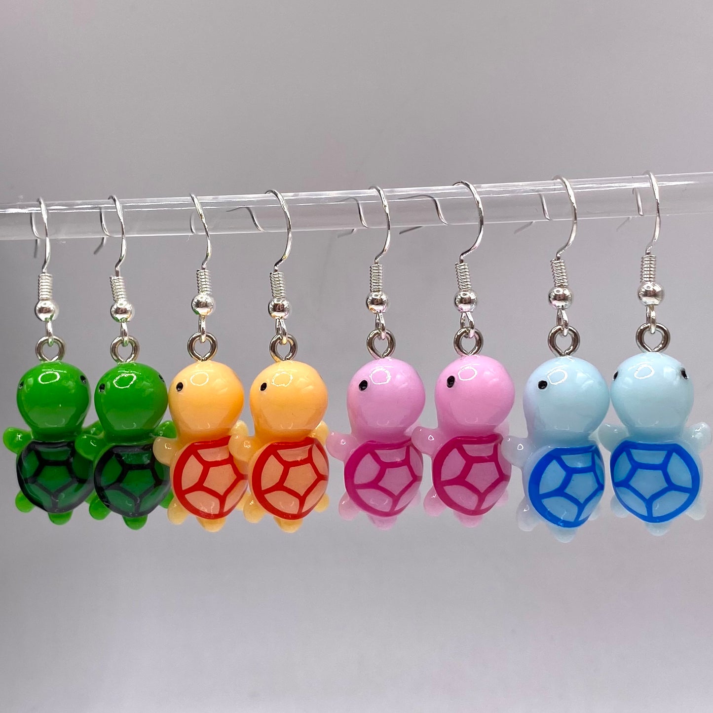 Colourful Turtle Earrings