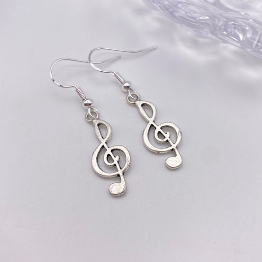 Music Note Earrings