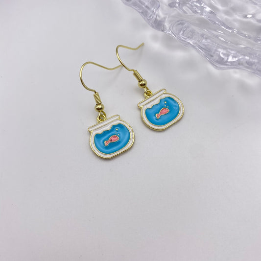 Fish Bowl Earrings