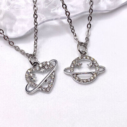 Sparkly Planet Necklace