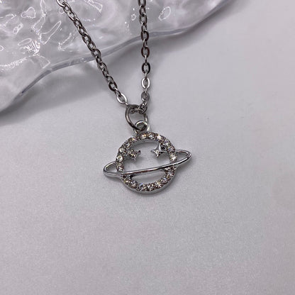 Sparkly Planet Necklace