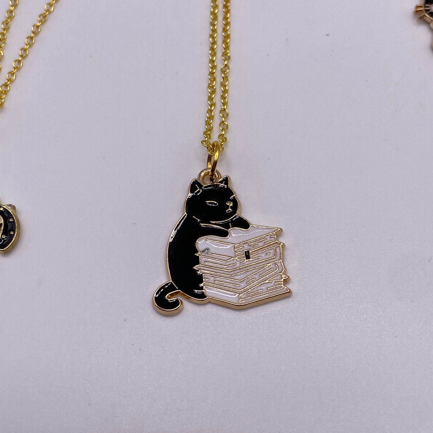 Self Care Cats Necklace