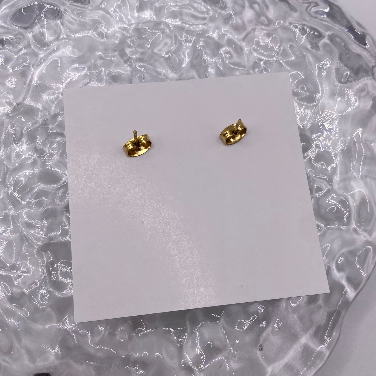 Gold Star Stud Earrings