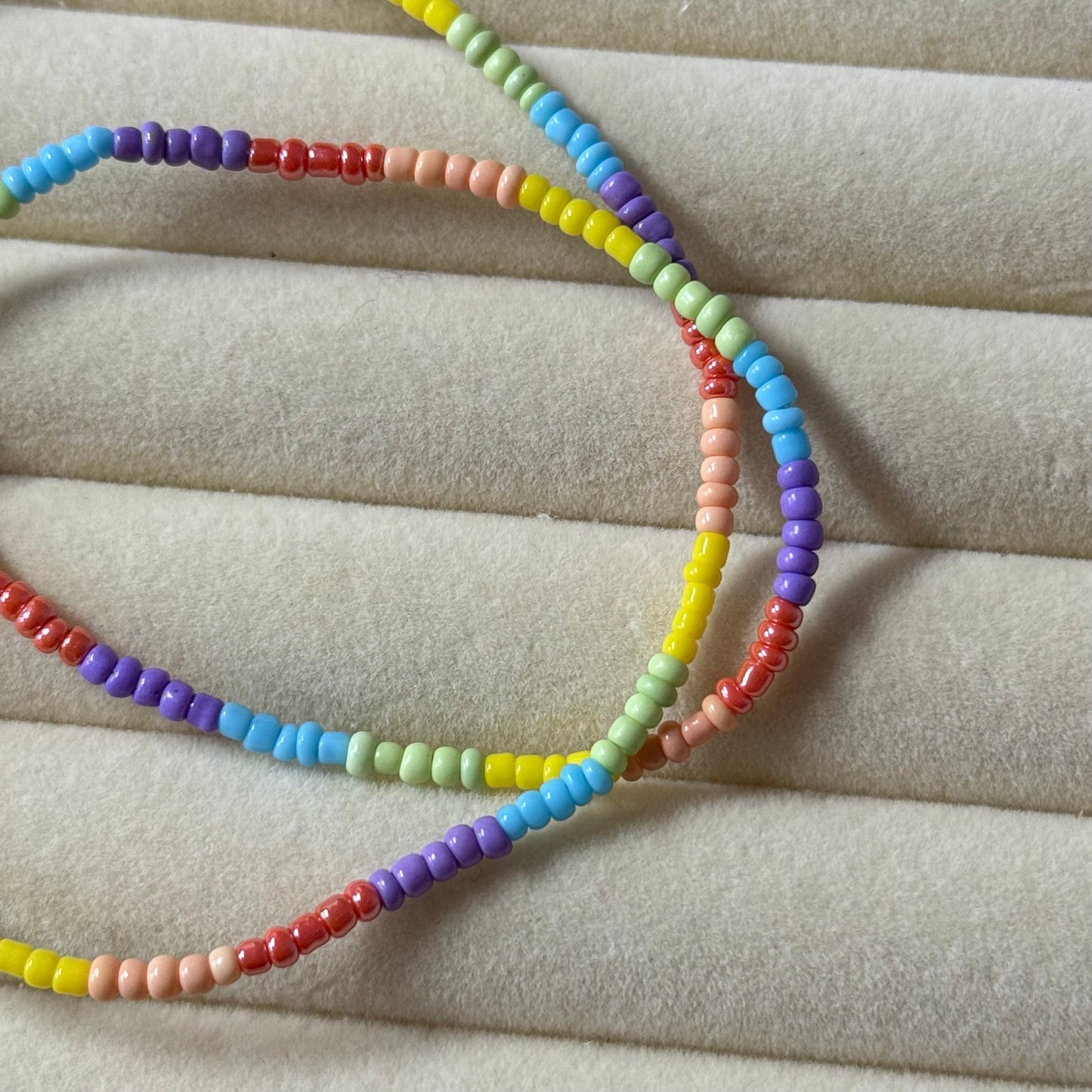 Messy Beaded Necklaces