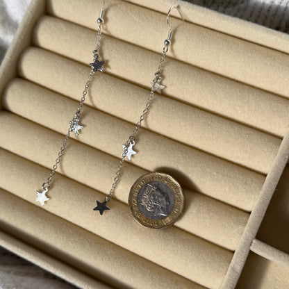 Dangly Star Earrings