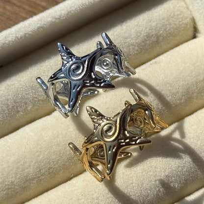 Wraparound Starfish Ring