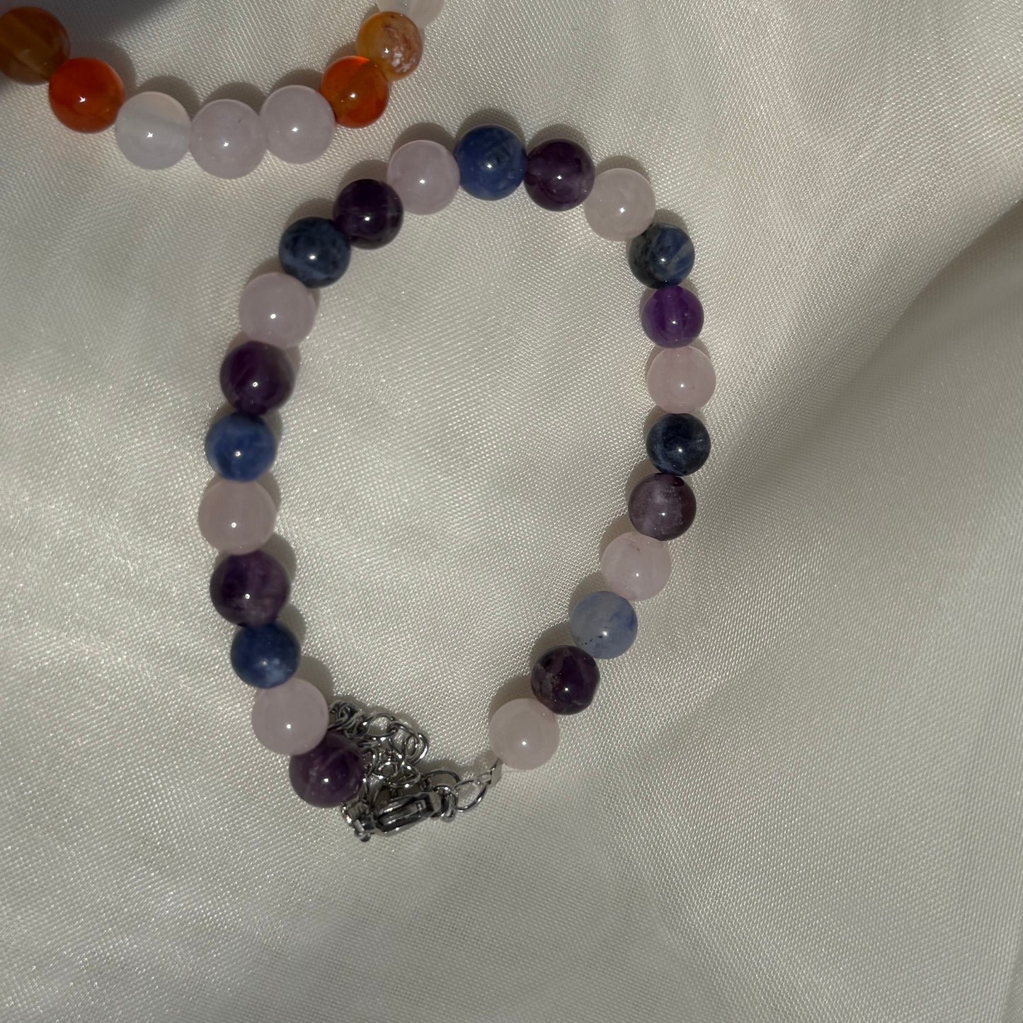 Round Rainbow Crystal Bracelets