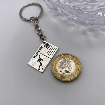 Postcard Keyring