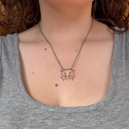 Butterfly Flame Necklace