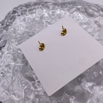Comedy and Tragedy Theatre Mask Stud Earrings