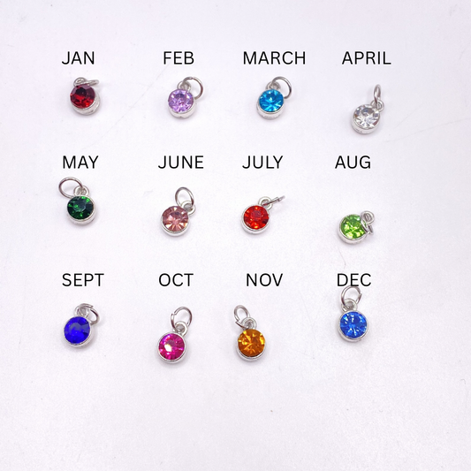 Gemstone Birthstone Crystal Necklace
