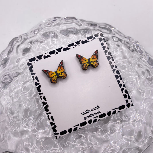 Butterfly Stud Earrings