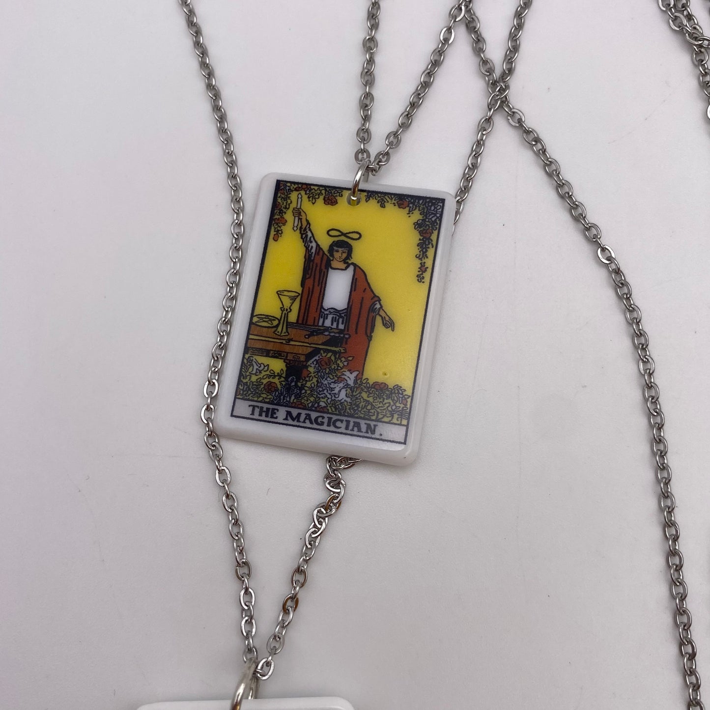 Colourful Tarot Card Necklace