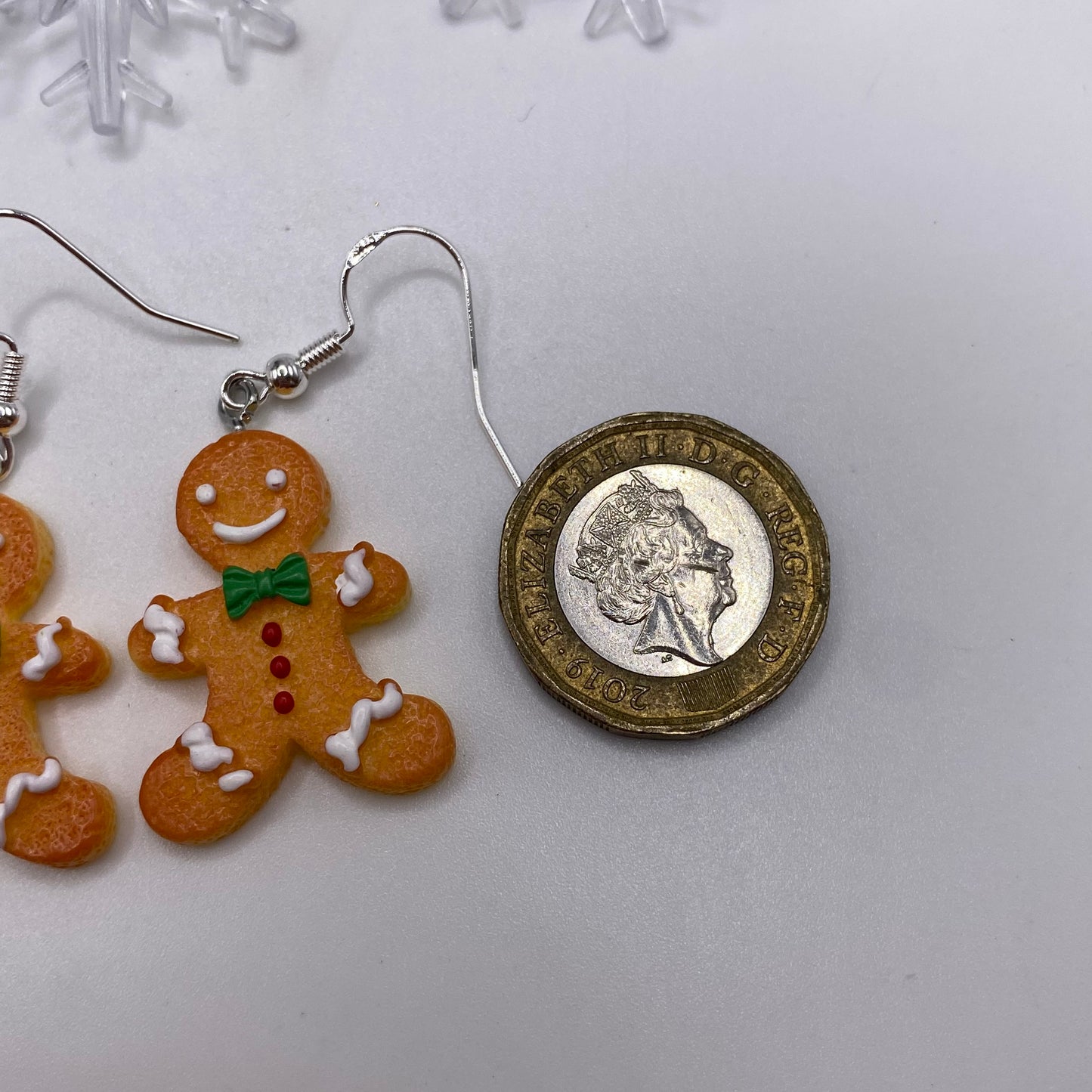 Gingerbread Shape Earrings