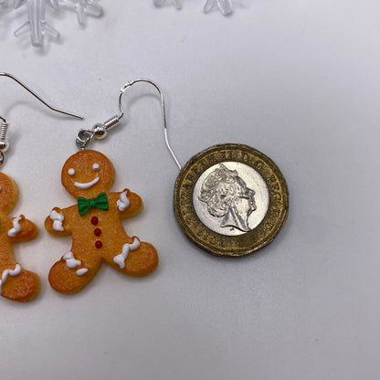 Gingerbread Shape Earrings