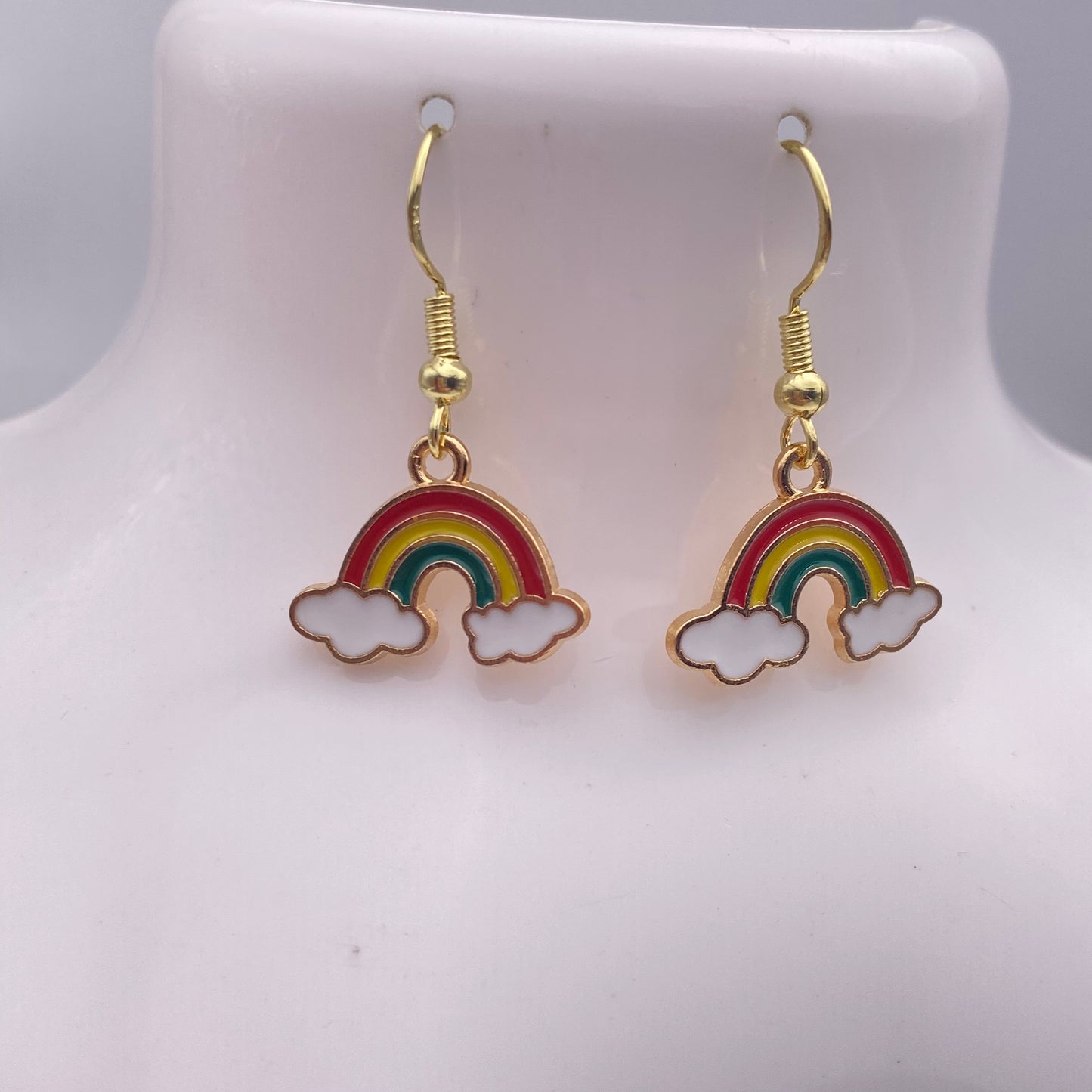 Small Rainbow Earrings