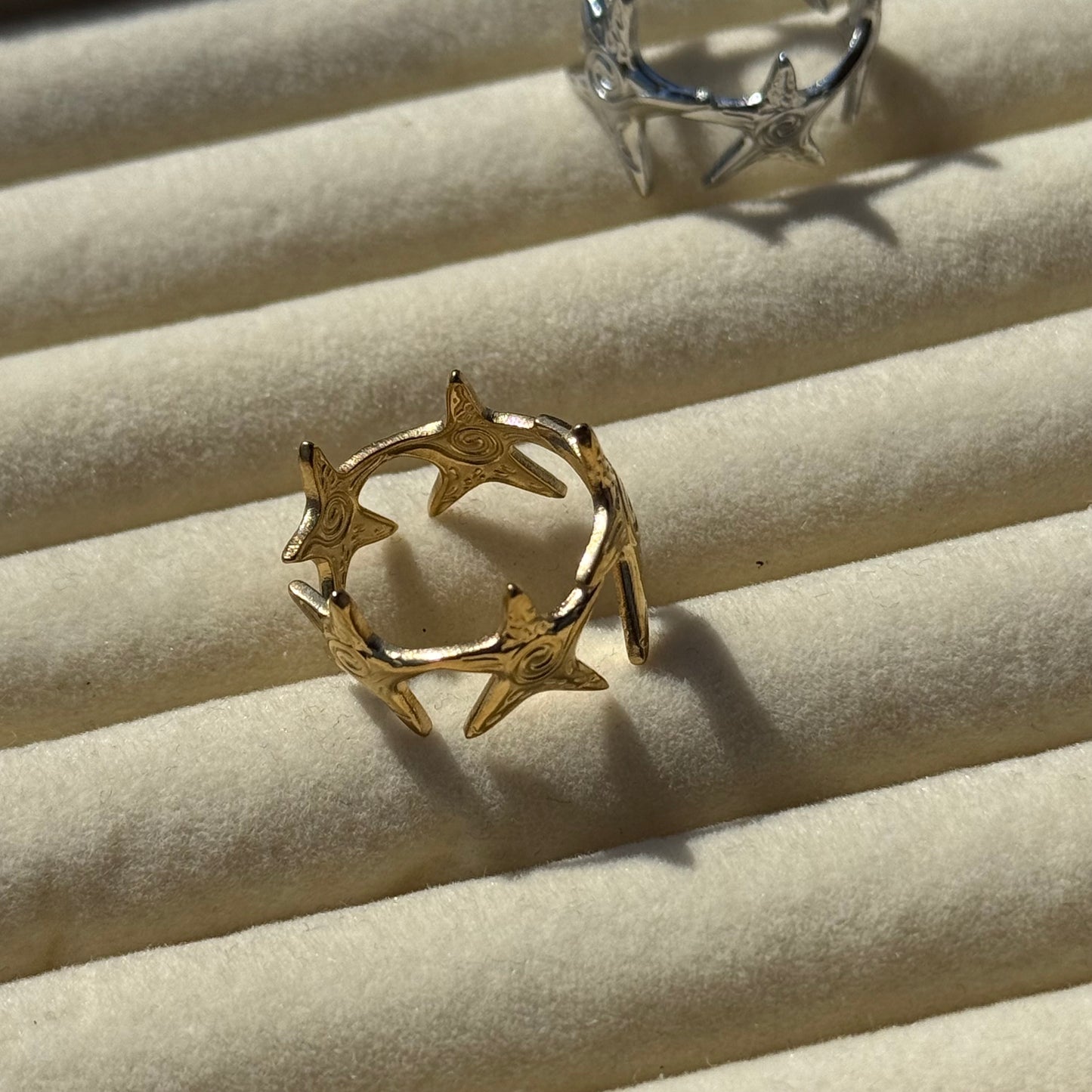 Wraparound Starfish Ring