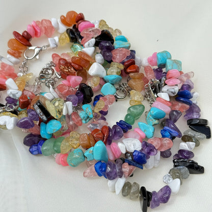 Rainbow Crystal Bracelets