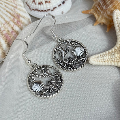 Ocean Scene Earrings