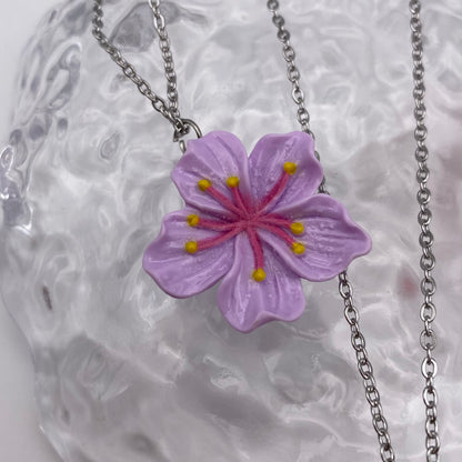 Colourful Hawaiian Flower Necklace