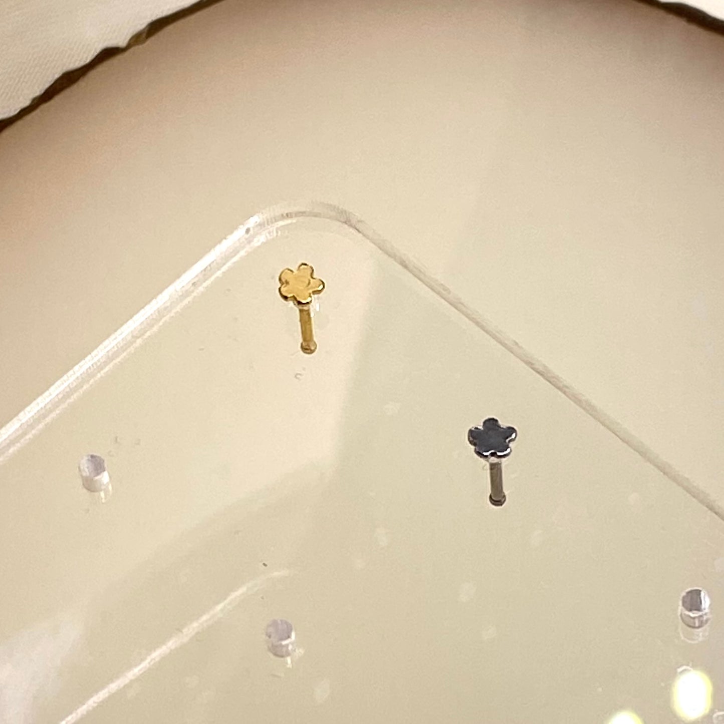 Small Flower Nose Stud Ring