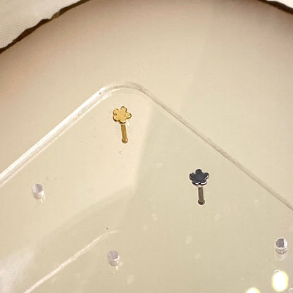 Small Flower Nose Stud Ring