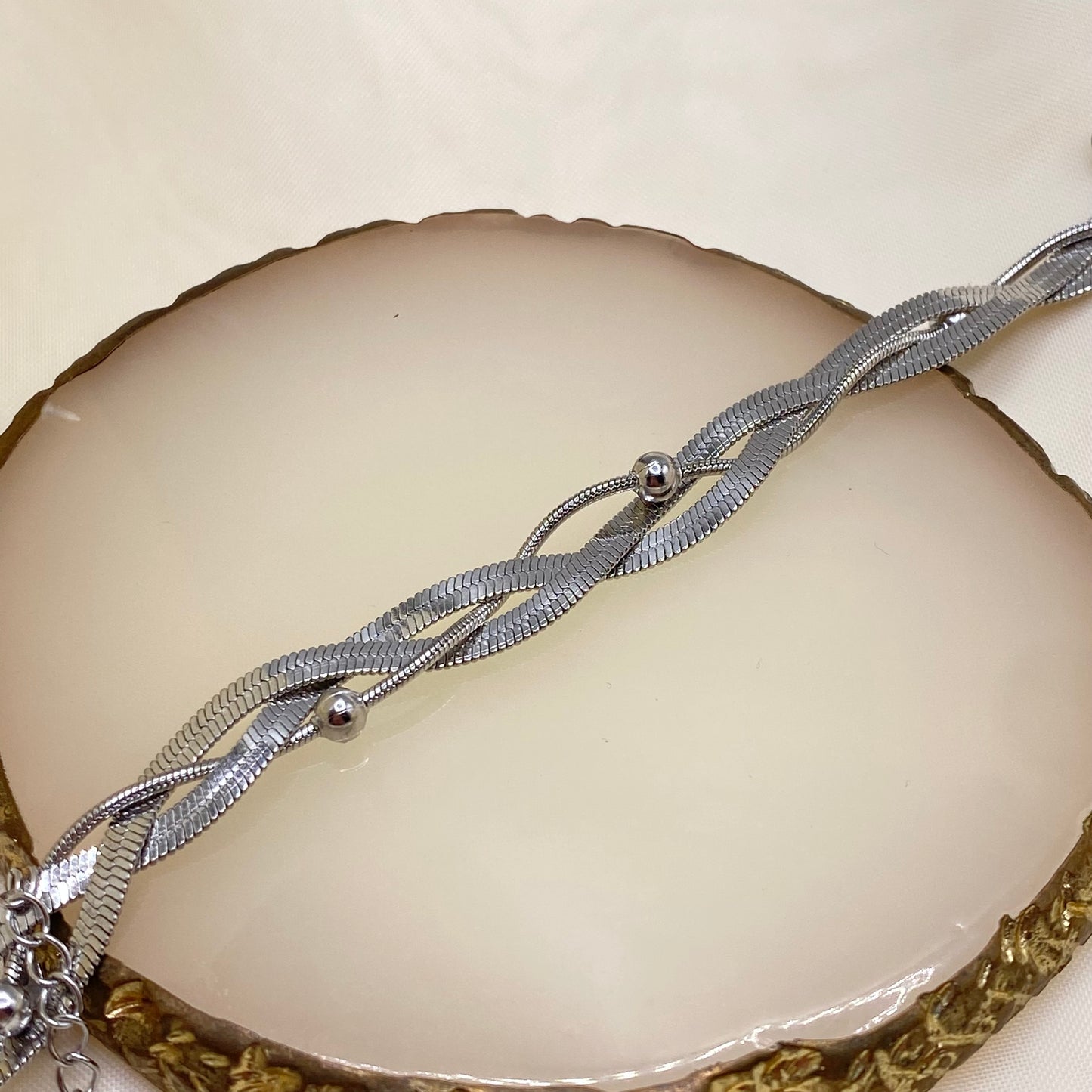Silver Wrap Bracelet