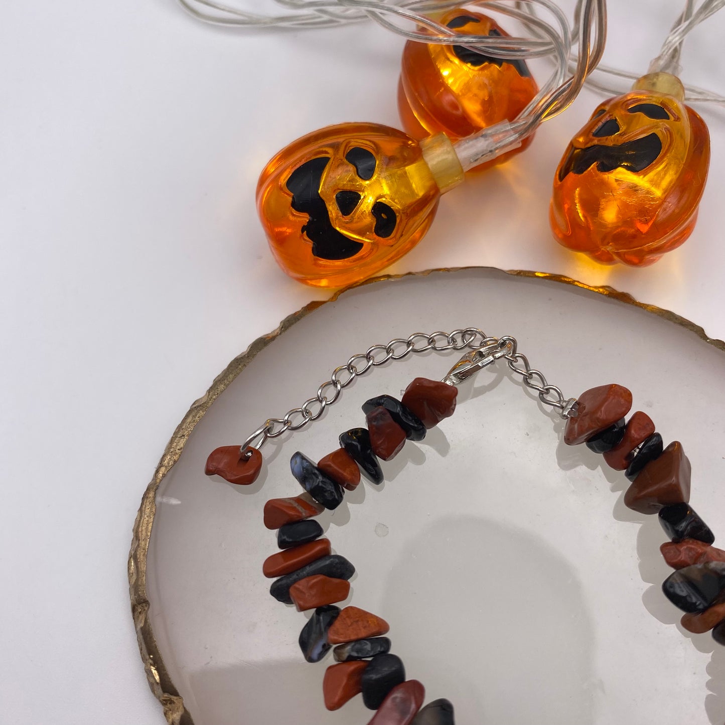Red and Black Crystal Bracelet