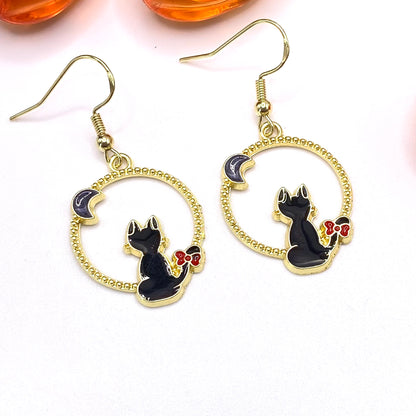 Cat Wreath Earrings