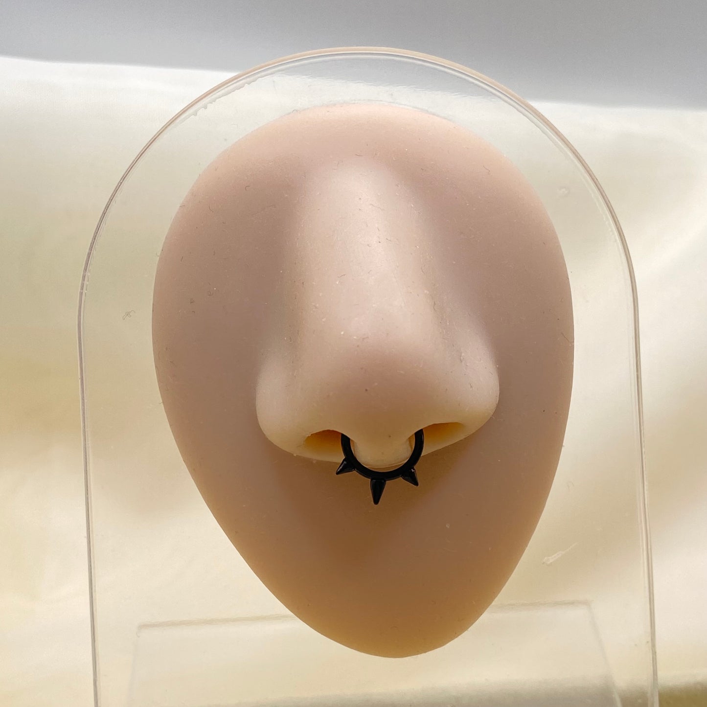 Spiked Nose Septum Hoop Ring