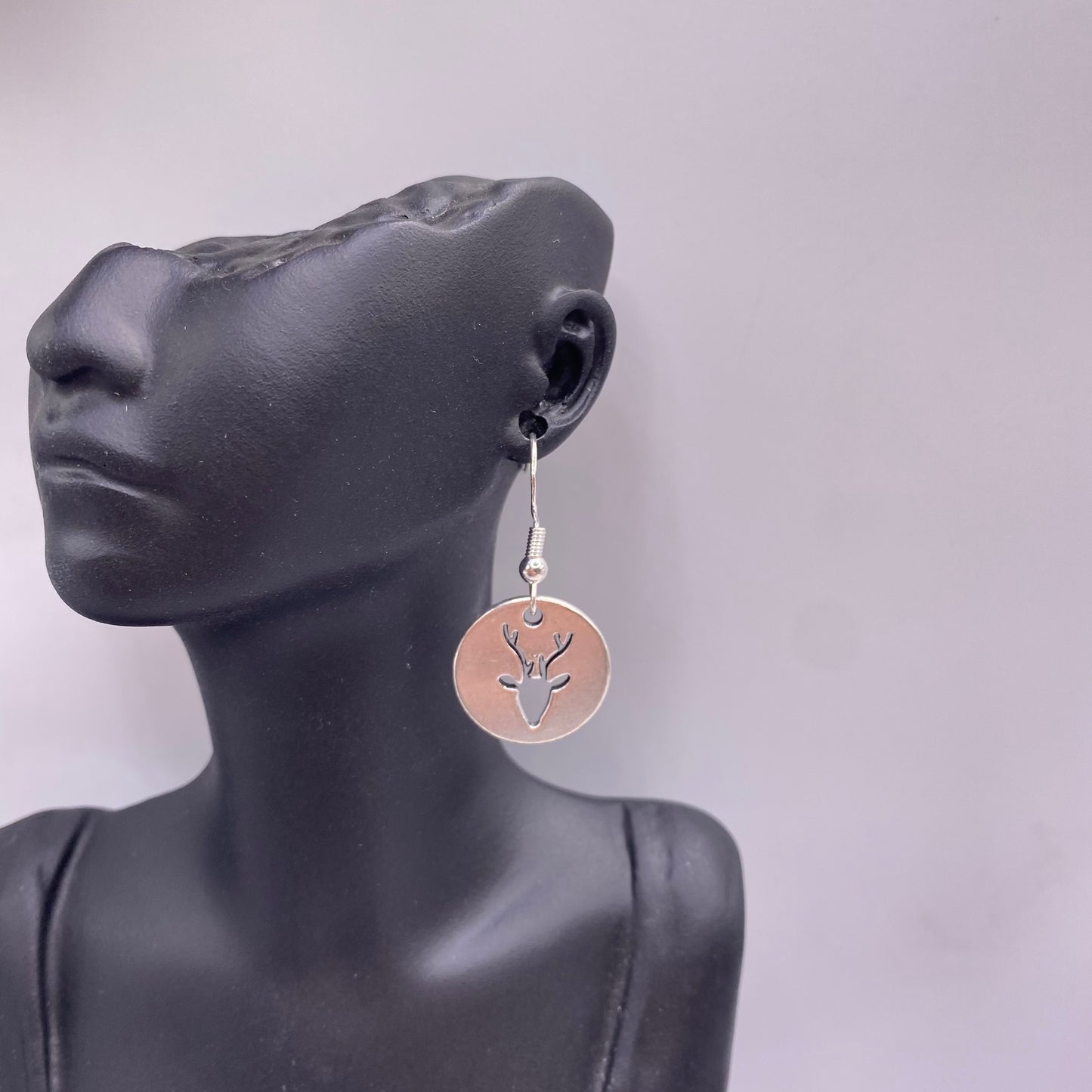 Reindeer Pendant Earrings