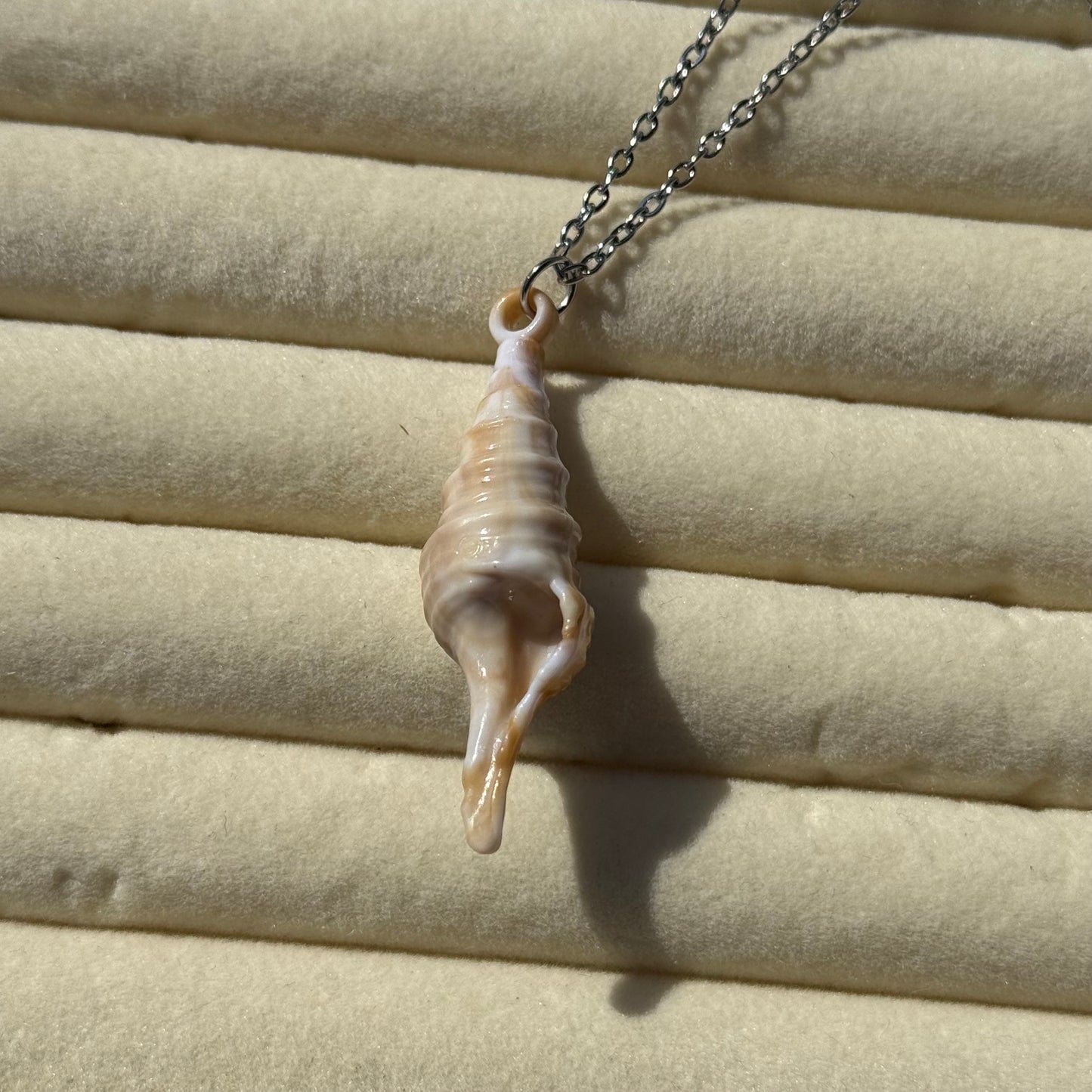 Beachy Shell Print Necklace