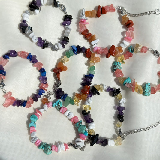 Rainbow Crystal Bracelets