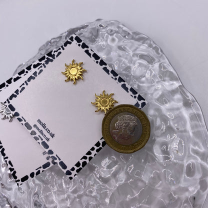 Sun Stud Earrings